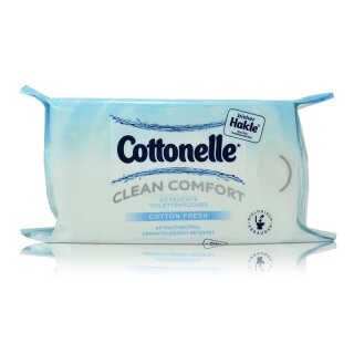 Cottonelle carta igienica umida cotton fresh ricarica - x44