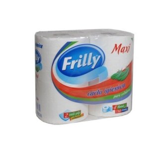Frilly Toilettenpapier x4 maxi
