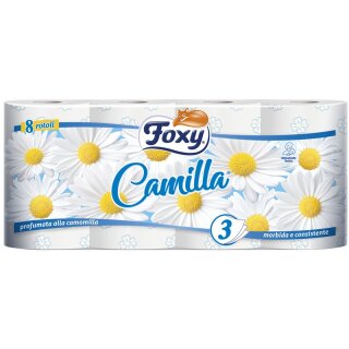 camilla parfümiertes Toilettenpapier - x8