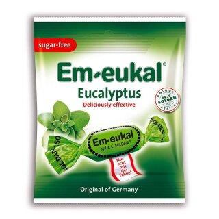 Soldan Em-eukal caramelle alleucalipto 50g busta senza zucchero