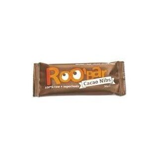 Roo Bar Rohkostriegel Cacao Nibis & Almonds 30g