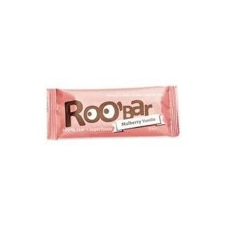 Roo Bar Rohkostriegel Mulberry & Vanilla 30g