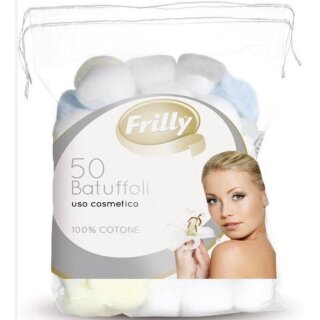 Frilly batuffoli colorati x50pz.