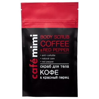Café mini scrub corpo anti-cellulite caffé & peperoncino 150g
