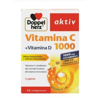 Vitamina C + Vitamina D D1000 x30