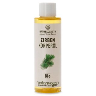 Unterweger Zirben Körperöl 150ml