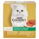 Gourmet gold multipack mousse alle verdure 8x85g